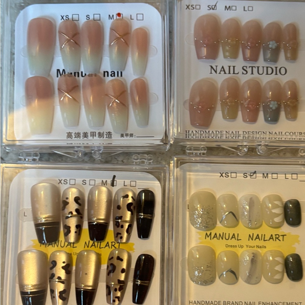 Press on nails bundle 14 sets